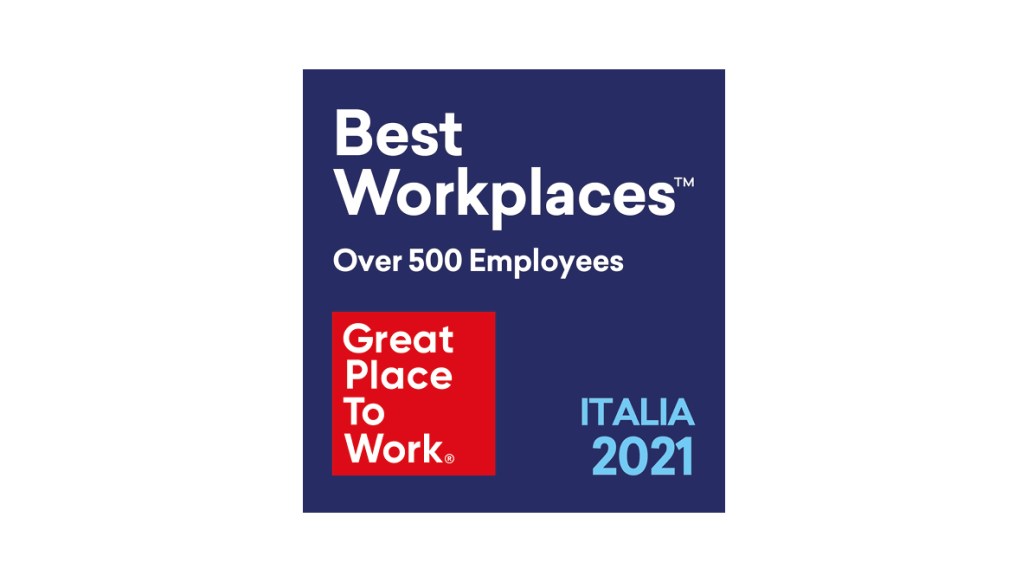 Image for Siamo al 1° posto tra i “Best Workplaces 2021”