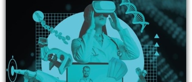 Illustrazione di persone con vr