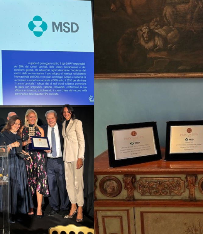 Image for MSD premiata al “Prix Galien Italia” 2025!